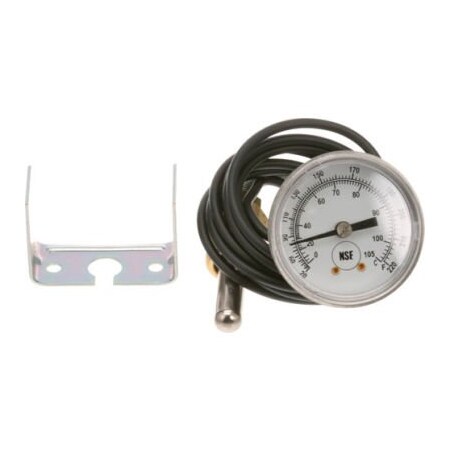 Allpoints Allpoints 62-1114 Temperature Gauge; 20-220 Degrees F; Rear Jam Nut Mount 621114